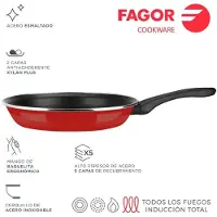 Fagor Pan FAGOR Optimax Rood Geëmailleerd Staal (Ø 20 cm)