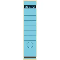 Leitz 1640-BL Zelfklevende rugetiketten A4 Blauw 10 Stuks 6,15 x 28,5 cm