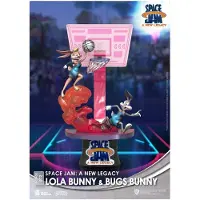 Beast Kingdom Toys Space Jam Beeld/figuur D-Stage PVC Diorama Lola Bunny & Bugs Bunny Standard Ver. 15 cm Multicolours