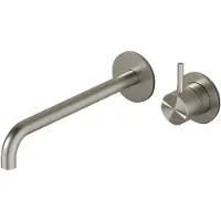 Hotbath Archie AR105EXT Afbouwdeel Voor Inbouw Wastafelmengkraan 25cm RVS 316 - RVS 316 - Kranen, Wastafelkranen, Inbouw Wastafelkranen