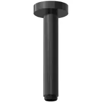 Hotbath Mate M452 plafondbuis 15cm geborsteld zwart PVD