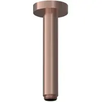 Hotbath Mate M452 plafondbuis 15cm geborsteld koper PVD