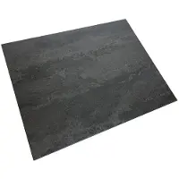 Deftrans - Blad Serie - Wastafelblad - 60x46 cm - Zwart Beton - Laminated Panel