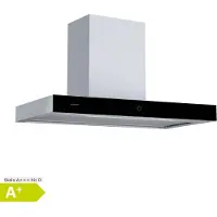 Klarstein SmartEdge Afzuigkap - 90 cm wandkap, Wifi- & touch-bediening, 530 m³/u luchtstroom, A+ energie-efficiëntie, LED-verlichting, Fluisterstil 34 dB, Roestvrij staal