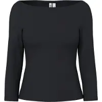 Pieces Shirt 'PCPHOEBE' zwart