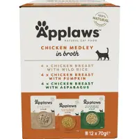 Applaws Cat - Chicken in Broth Multipack