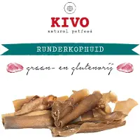 Kivo Petfood Runderkophuid Gezaagd