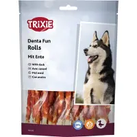 Trixie Denta Fun Duck Chewing Rolls