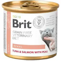 Brit Veterinary Diet Cat - Grain free - Renal - Blik