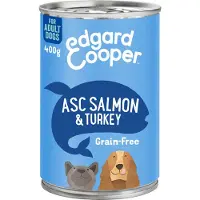 Edgard & Cooper Edgar & Cooper Adult - Zalm & Kalkoen - Blik