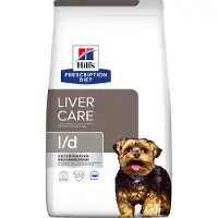 Hill's Pet Nutrition Prescription Diet l/d Liver Care Hondenvoer Droog 4 kg