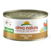 Almo Nature Cat - HFC 70 Natural - Kattenvoer - Blik - Kalfsvlees