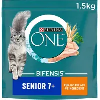 Purina One Kattenvoer Droog Senior Kip - Volkoren Granen 1,5 kg