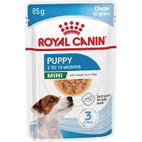 Royal Canin Mini Puppy natvoer hond (in saus) 2 dozen (24 x 85 g)