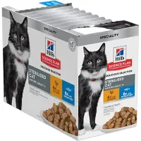 Hill's Pet Nutrition Science Plan Mature Adult - Sterilised - Favourite Selection - Maaltijdzakje