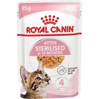 Royal Canin 12x Kitten Sterilised Jelly Kattenvoer Nat 85 gr