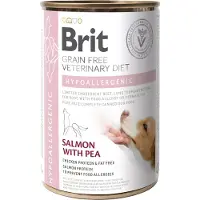 Brit Veterinary Diet Dog - Grain free- Hypoallergenic - Blikken - 6 x 400 g