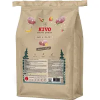 Kivo Petfood Hondenvoer Droog Lam & Rijst Senior Light Glutenvrij 4 kg