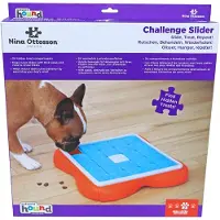 NINA OTTOSEN challenge slider oranje / blauw 38x38x5 cm