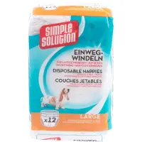 Simple Solution wegwerp honden luier Xl 12st 45-58 cm