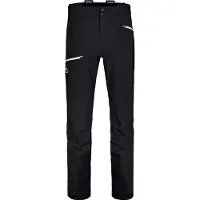 Ortovox - Toerskikleding - Pizol Pants M Black Raven voor Unisex - Maat S - Zwart
