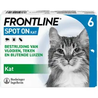 Frontline 2 x 6 pipetten Spot-On Kat