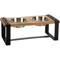 Designed By Lotte Dinerset Karinto Hout - Metaal 2 stuks 56 x 28 x 18 cm