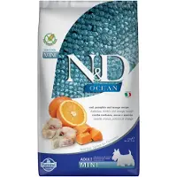 Farmina N&D Ocean Adult Dog Mini - Cod, Pumpkin & Orange - 2,5 kg