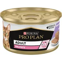 Purina Pro Plan Kattenvoer Nat Mousse Delicate Kalkoen 85 Gr