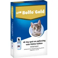 Bolfo Gold Anti Vlooiendruppels Kat Vanaf 1 kg 2 pipetten