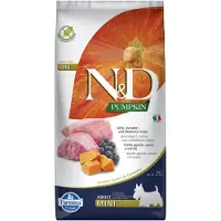Farmina N&d Volwassen Mini Pompoen Lam En Blauwe Bes Hondenvoer 7kg