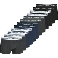 Jack & Jones Boxershorts marine / grijs / zwart / wit