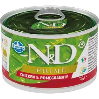 Farmina N&D Prime Adult Mini Natvoer Hond - Kip en Granaatappel