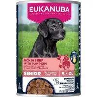 Eukanuba 3+1 Gratis: Hondenvoer Nat Life Care Dog Senior Rund En Pompoen 400 Gr