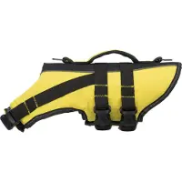 Trixie Zwemvest Hond - Geel/Zwart - S - 42-66 x 35 cm - Tot 20 kg