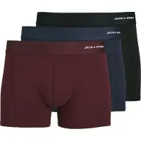 Jack & Jones Boxershorts navy / bordeaux / zwart / wit