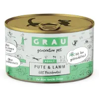 Grau Graanvrij Kattenvoer Kalkoen & Lam