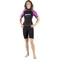 Mares Aquazone Manta 2.2 Mm Woman Short Sleeve Shorty Zwart M Vrouw