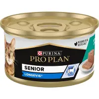 Purina Pro Plan Senior Kat 7+ Mousse Tonijn
