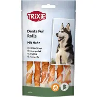 Trixie Denta Fun Chicken Chewing Rolls