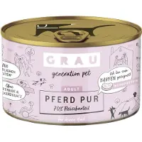 Grau Excellence Adult Puur Hondenvoer - Paard - Blik
