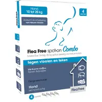 Flea Free spot-on Combo Hond