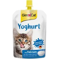 GimCat Yoghurt Pouch Voor Katten 150 Gr