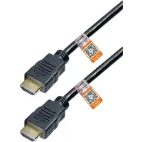 MaxTrack HDMI kabel - versie 2.0 (4K 60Hz + HDR) - CU koper aders / zwart - 3 meter