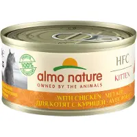 Almo Nature Kitten - HFC 70 - Kattenvoer - Blik - Kip