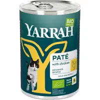 Yarrah - Natvoer Kat Blik Paté met Kip Bio