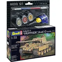 Revell Modelbouwpakket Militaire voertuigen - 63171 PzKpfw V Pantner Ausf.G (Sd.Kfz. 171) - Model Set Plastic - 1:72 -