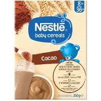 Nestle Baby Cereals Cacao 250 g Beslag