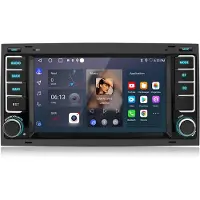 Hexinex Quad-Core autoradio Geschikt voor VW Touareg - Draadloos CarPlay, Android Auto,Android 15, multimediaspeler, 2GB+32GB