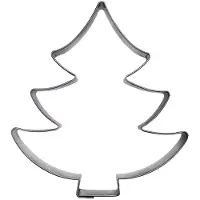 Orion Stalen kerstboom koekjesvorm 9,5 cm